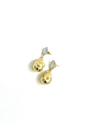 GOLD PEARL MIX EARRINGS